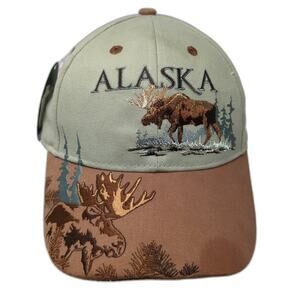 Alaska Slideback Baseball Cap Multi One Size W/ Tags Arctic Circle Enterprises